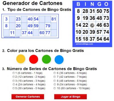 Jugar Bingo en internet